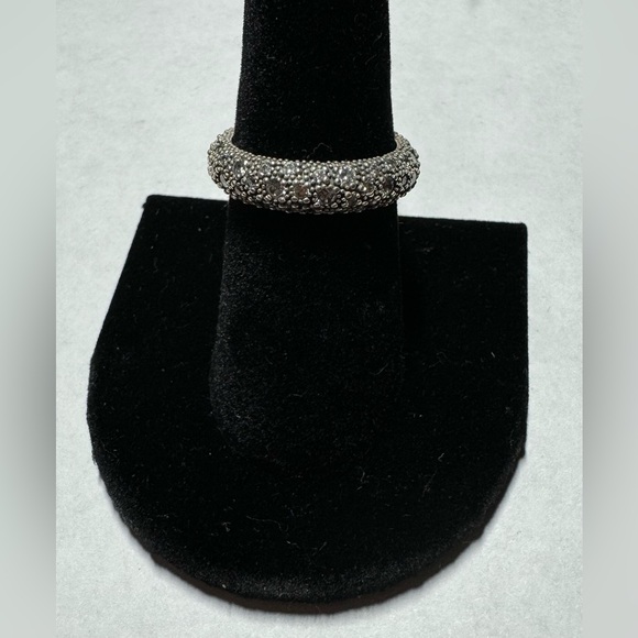 Pandora Cosmic Stars Ring 925 Sterling Silver Band Sparkle 190915CZ, Size 7.5-8 - Picture 2 of 4